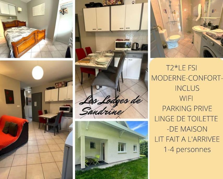 Le Fsi .Confort*Wifi*Parking*Ski - Cure Thermale-Les Lodges De Sandrine La Léchère Zewnętrze zdjęcie